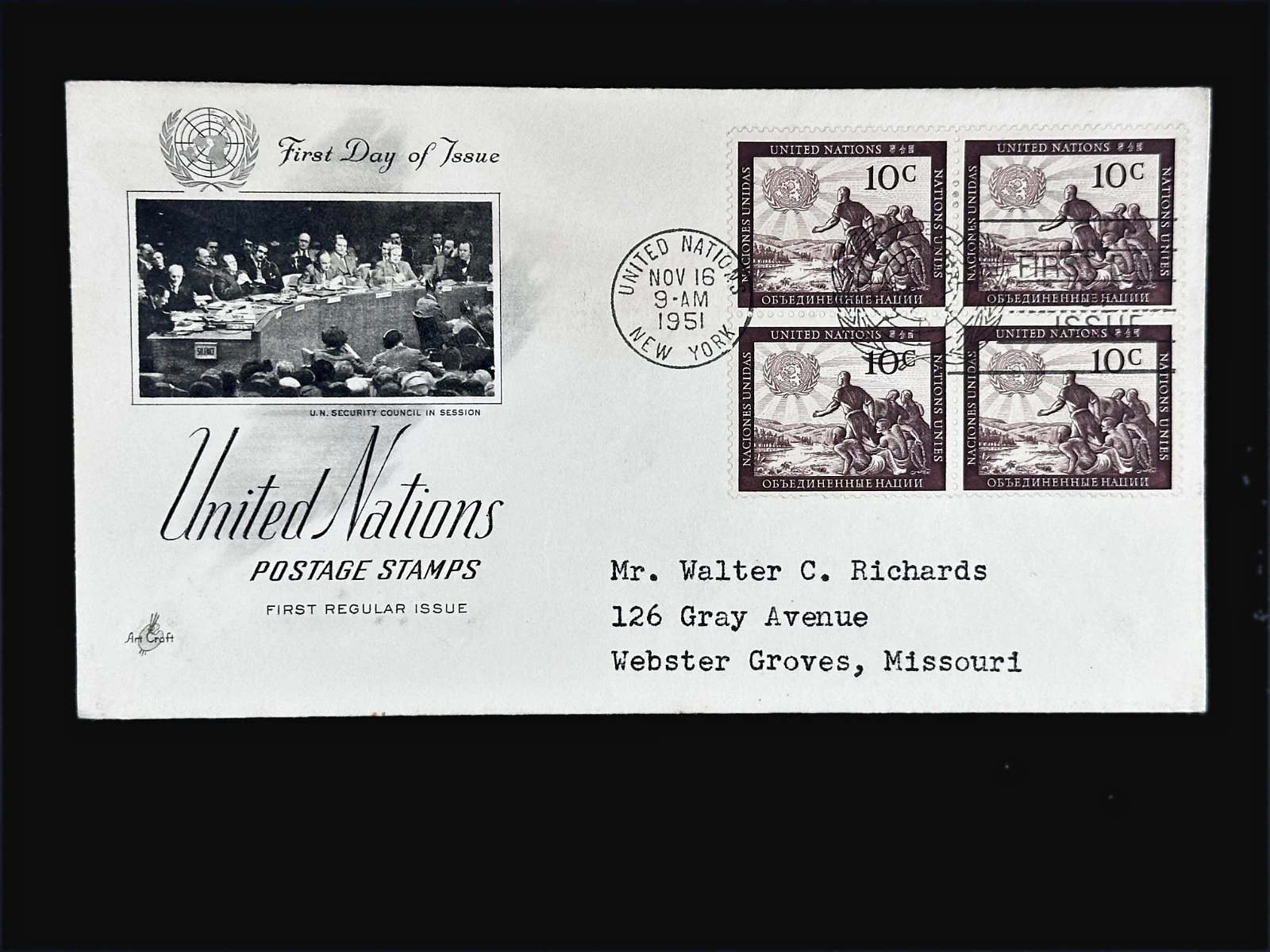 10¢ first regular issue