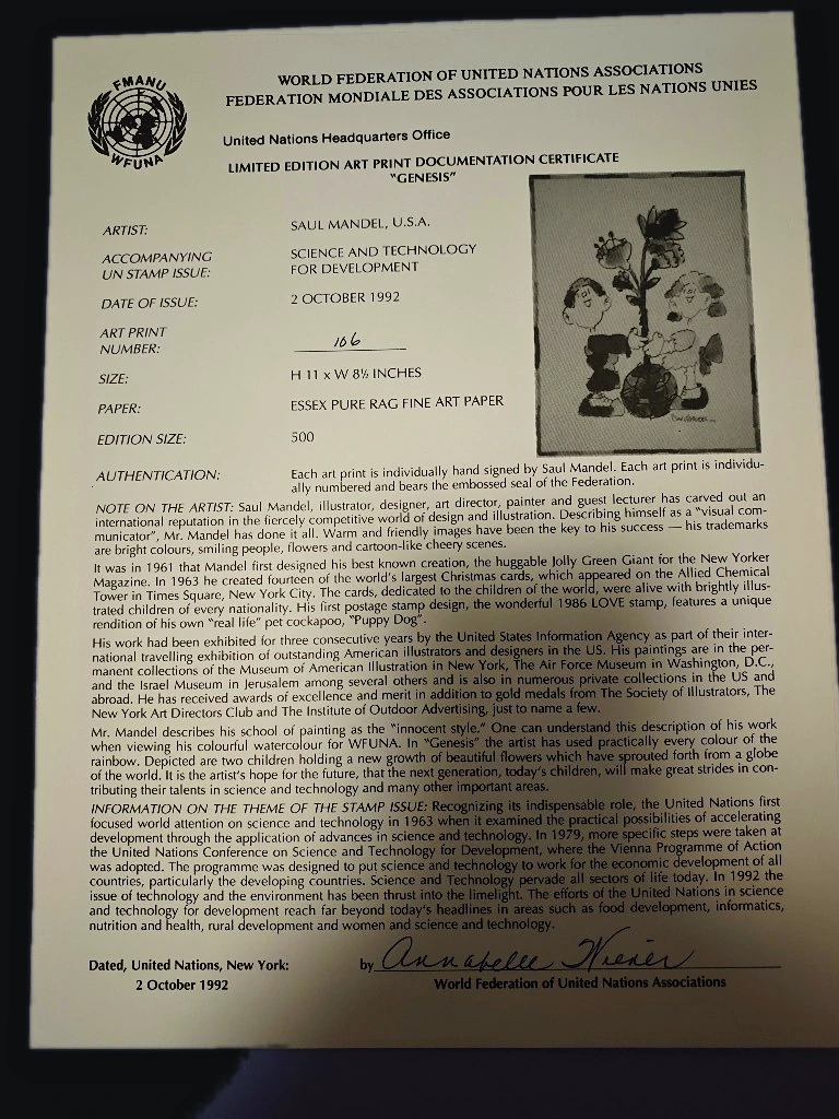 WFUNA print documentation, 2 October 1992